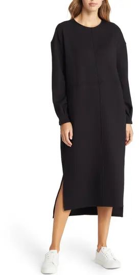 Long Sleeve Shift Sweatshirt Dress | Nordstrom