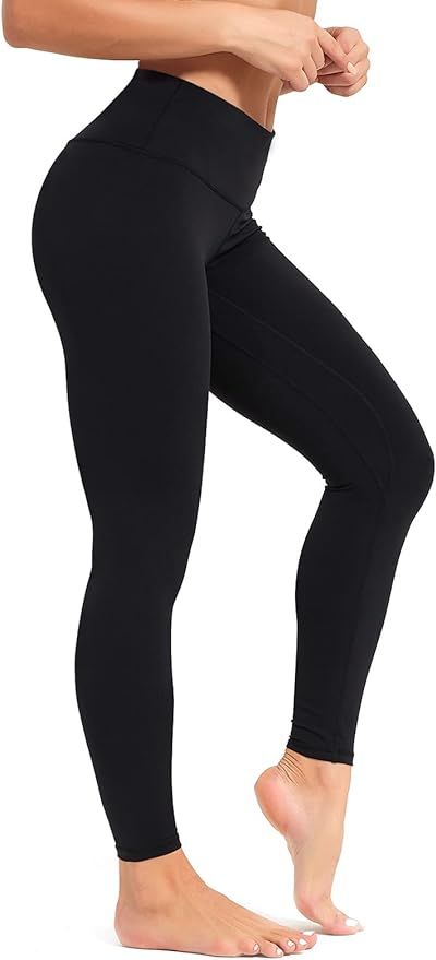 Women's Yoga Leggings High Waisted Tummy Control Butt Lift Yoga Pants Buttery Soft Workout Leggin... | Amazon (US)