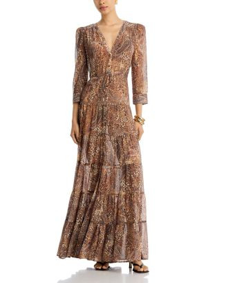 L'AGENCE Seraphina Tiered Maxi Dress  | Bloomingdale's Women | Bloomingdale's (US)