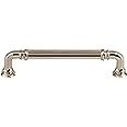 Top Knobs TK323PN Chareau Collection 5" Reeded Bar Pull, Polished Nickel | Amazon (US)