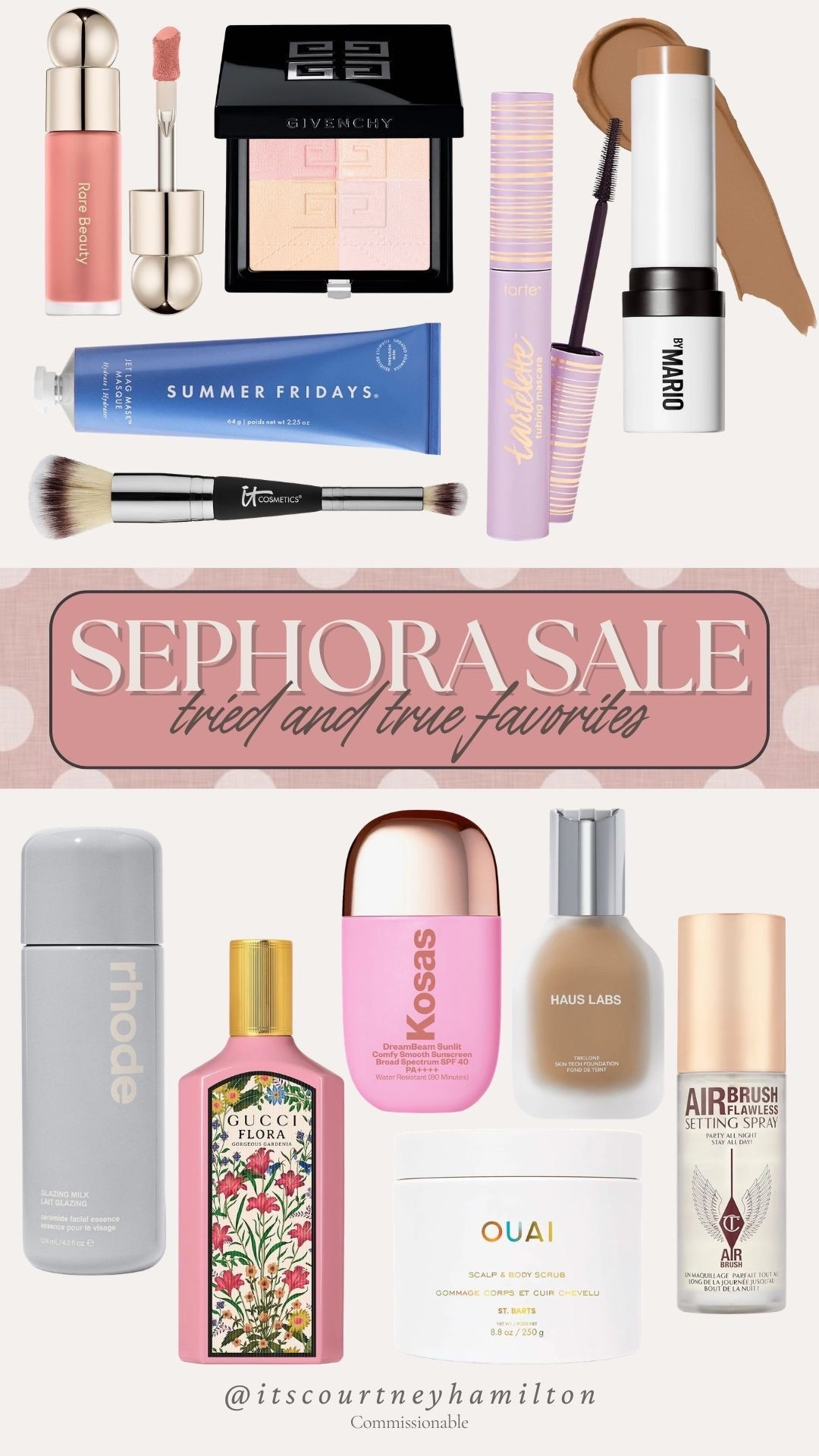 My Sephora Sale tried and true favorites!! 🤍

Rouge members get 20% off (starts 4/10), VIBs 15% off (starts 4/14), and Insiders 10% off (starts 4/14). Use code: SPRINGSALE ✨ Sale ends 4/20! 

#LTKootd #LTKBeauty #LTKSeasonal