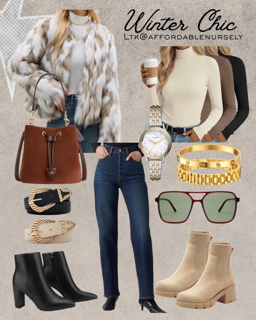 Winter outfit for a day shopping'

#LTKootd #LTKTravel #LTKSeasonal