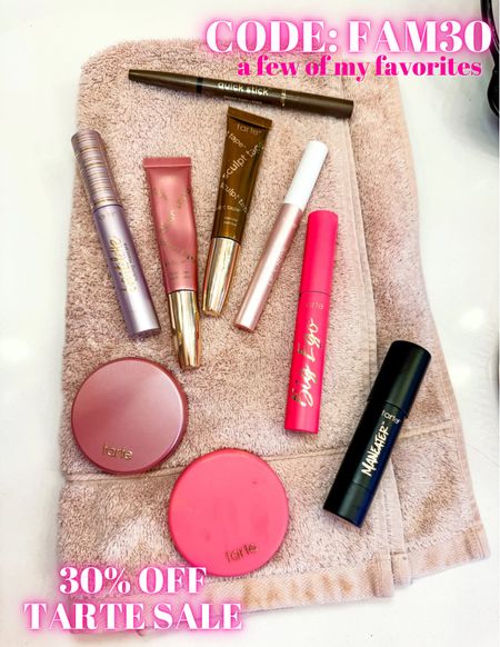 Tarte Sale!! Code: FAM30 These are a few of my favorites!! 💄

#LTKbeauty #LTKsalealert #LTKstyletip