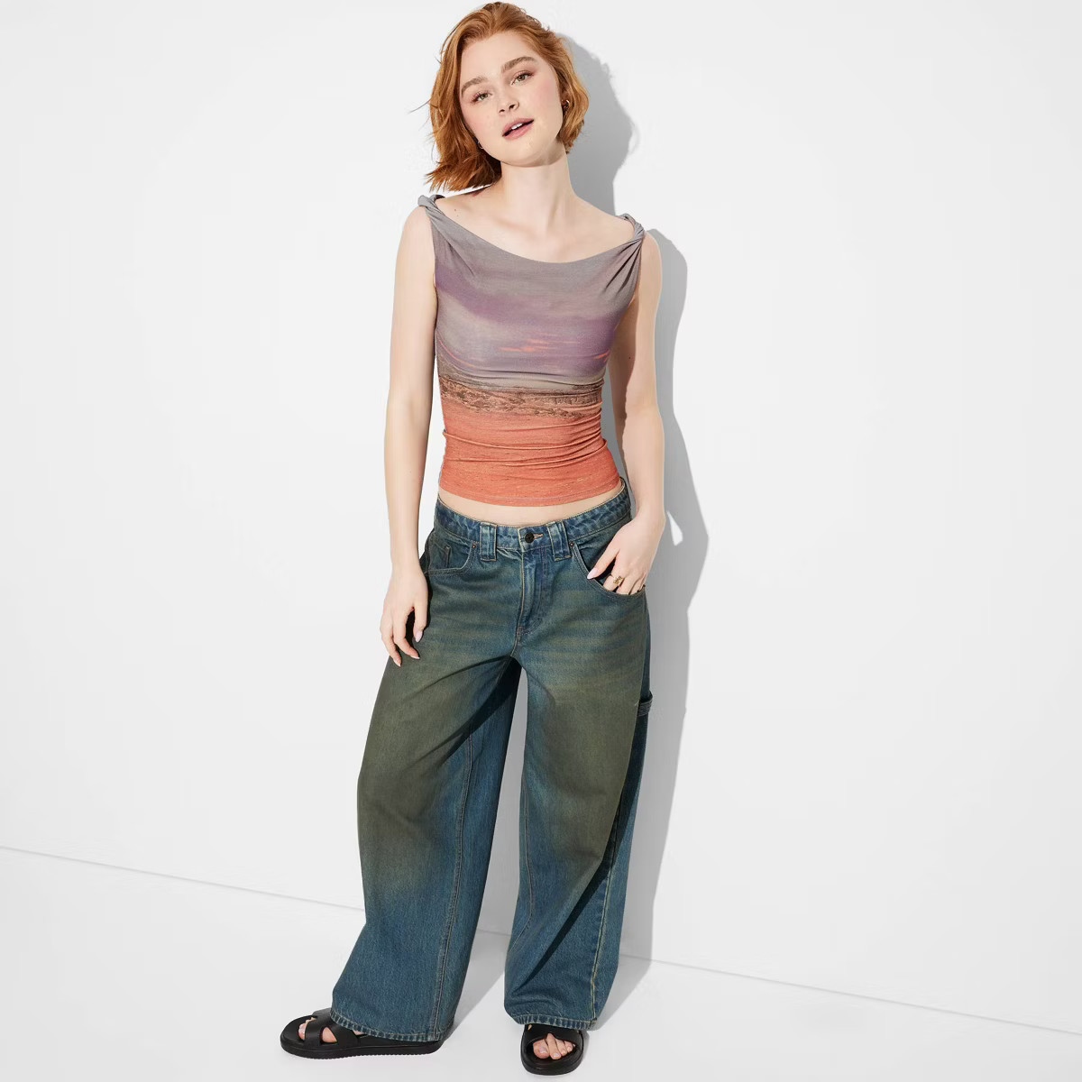 Women's Twist Knit Tank Top - Wild Fable™ | Target