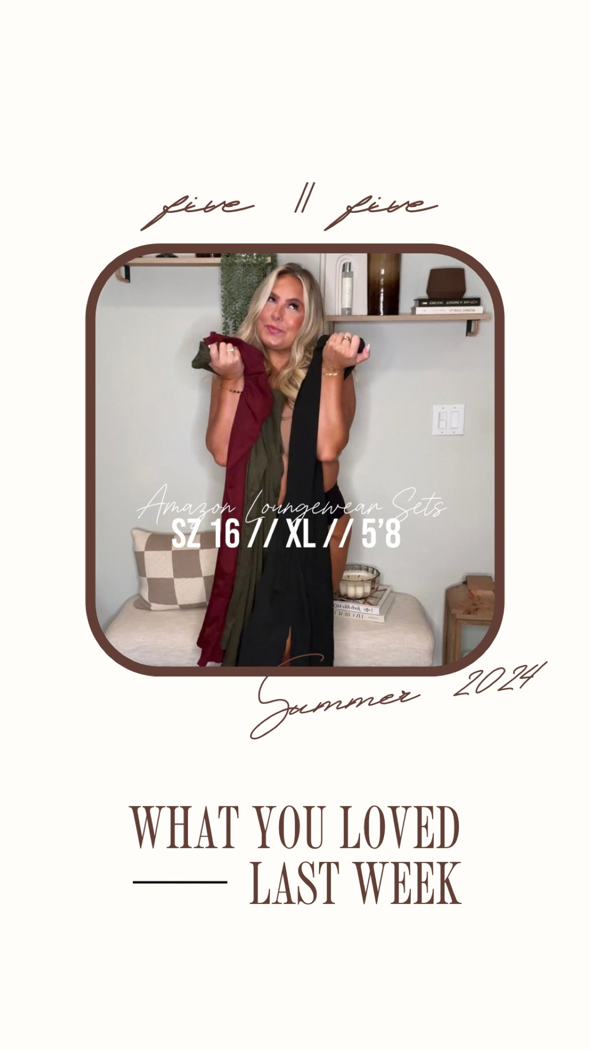 WHAT YOU LOVED LAST WEEK

XXL IN ALL SETS

Loungewear, lounge sets, Amazon sets, Amazon comfy clothes, Amazon finds, Amazon deals, Amazon fashion

#LTKMidsize #LTKFindsUnder50 #LTKPlusSize