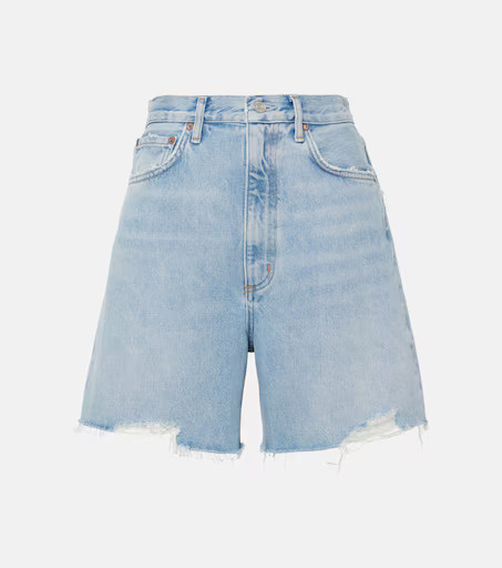 Stella high-rise denim shorts | Mytheresa (US/CA)