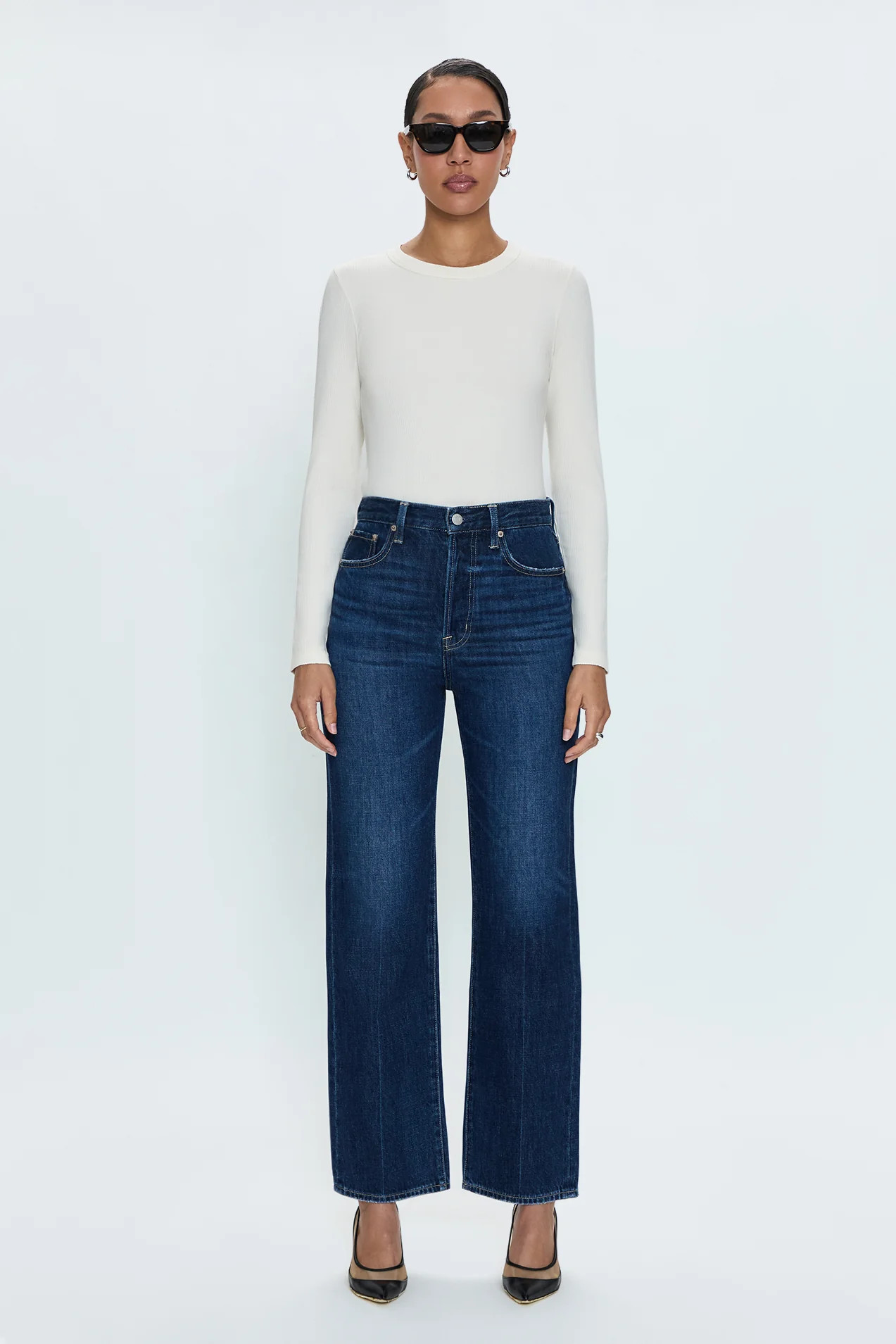Cassie Super High Rise Straight Jean - Cultivate | Pistola Denim