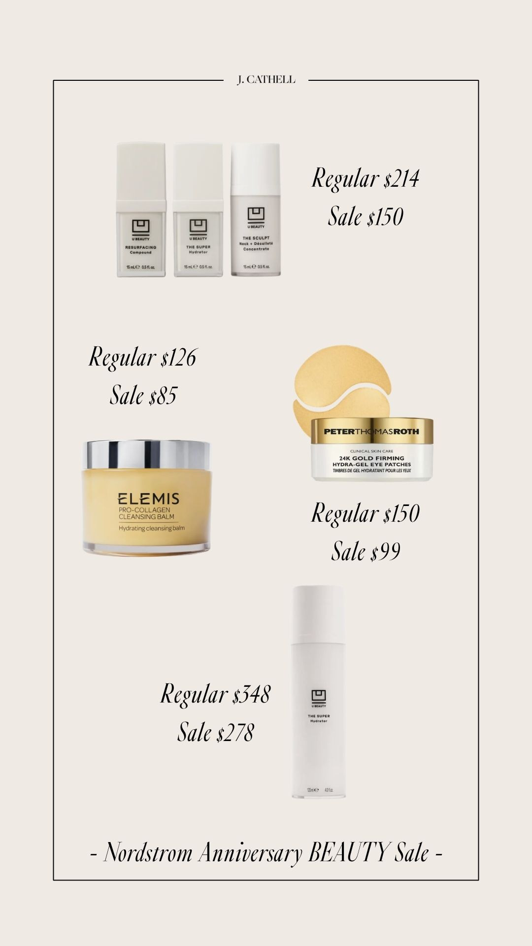 ✨ The beauty deals I wait for all year are finally here. From skincare and haircare favorites to makeup essentials and luxurious beauty sets, these are the products I actually use, love, and stock up on during the Nordstrom Anniversary Sale.

Whether you're refreshing your routine or trying something new, this is one of the best times to save on premium beauty brands that rarely go on sale. Trust me—these favorites won't stay in stock for long.

Tap to shop my top beauty picks before they're gone. 💄🤍 #LTKSaleAlert #NordstromAnniversarySale #BeautyFavorites #SkincareRoutine #HaircareEssentials #LTKBeauty 

 #LTKOver40 #LTKSaleAlert #LTKBeauty