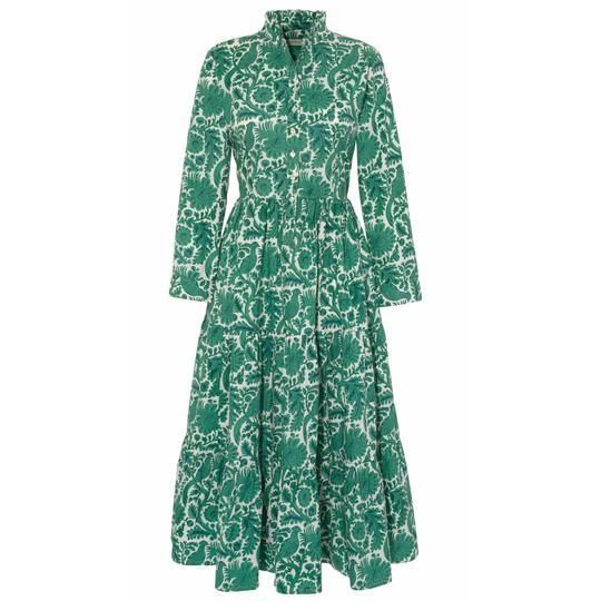 Daydress | Dakota Dress in Green Pheasant | Beau & Ro