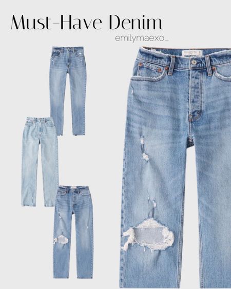 Must-have denim jeans for fall | women’s jeans | boyfriend jeans | mom jeans | blogger favorite | fall outfits | capsule wardrobe 

#LTKstyletip #LTKsalealert #LTKunder100