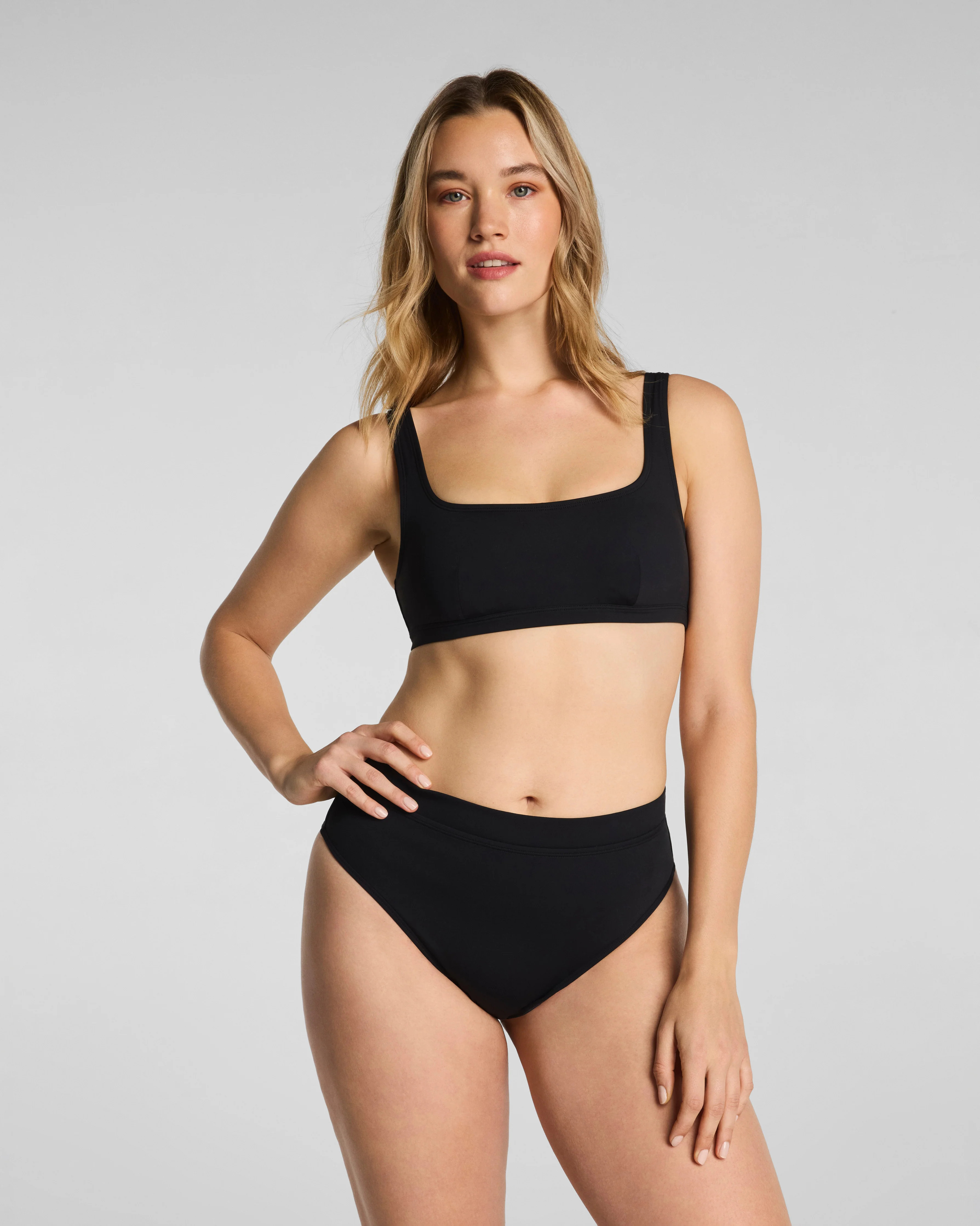 Swim Scoop Neck Bikini Top | Spanx