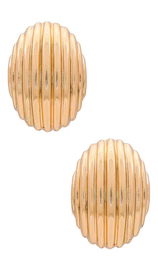 Treat Earrings in Gold | Revolve Clothing (Global)