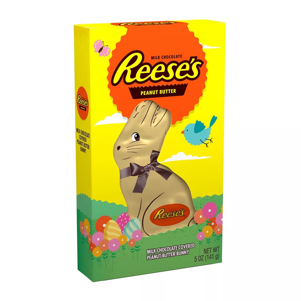 Reese's Milk Chocolate Peanut Butter Bunny Easter Candy Gift Box - 5oz | Target