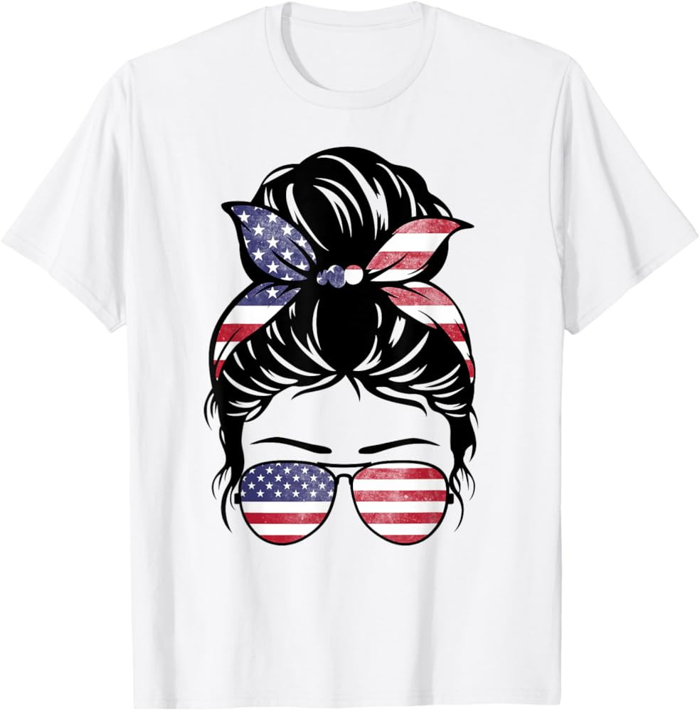 American Girl Patriotic 4th of July T-Shirt | Amazon (US)