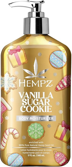 Hempz NEW Vanilla Sugar Cookie Body Moisturizer, Body Lotion, Fall Skin Care for Men & Women, Lim... | Amazon (US)