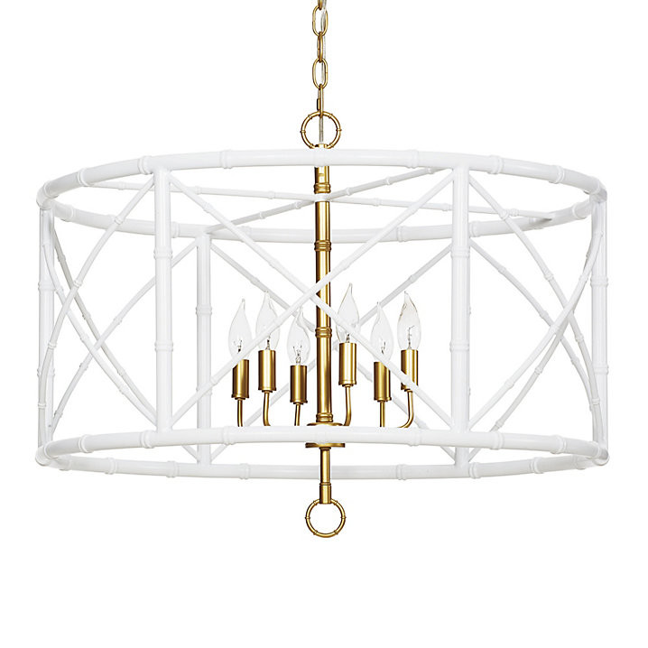 Bamboo 6-Light Chandelier | Ballard Designs, Inc.