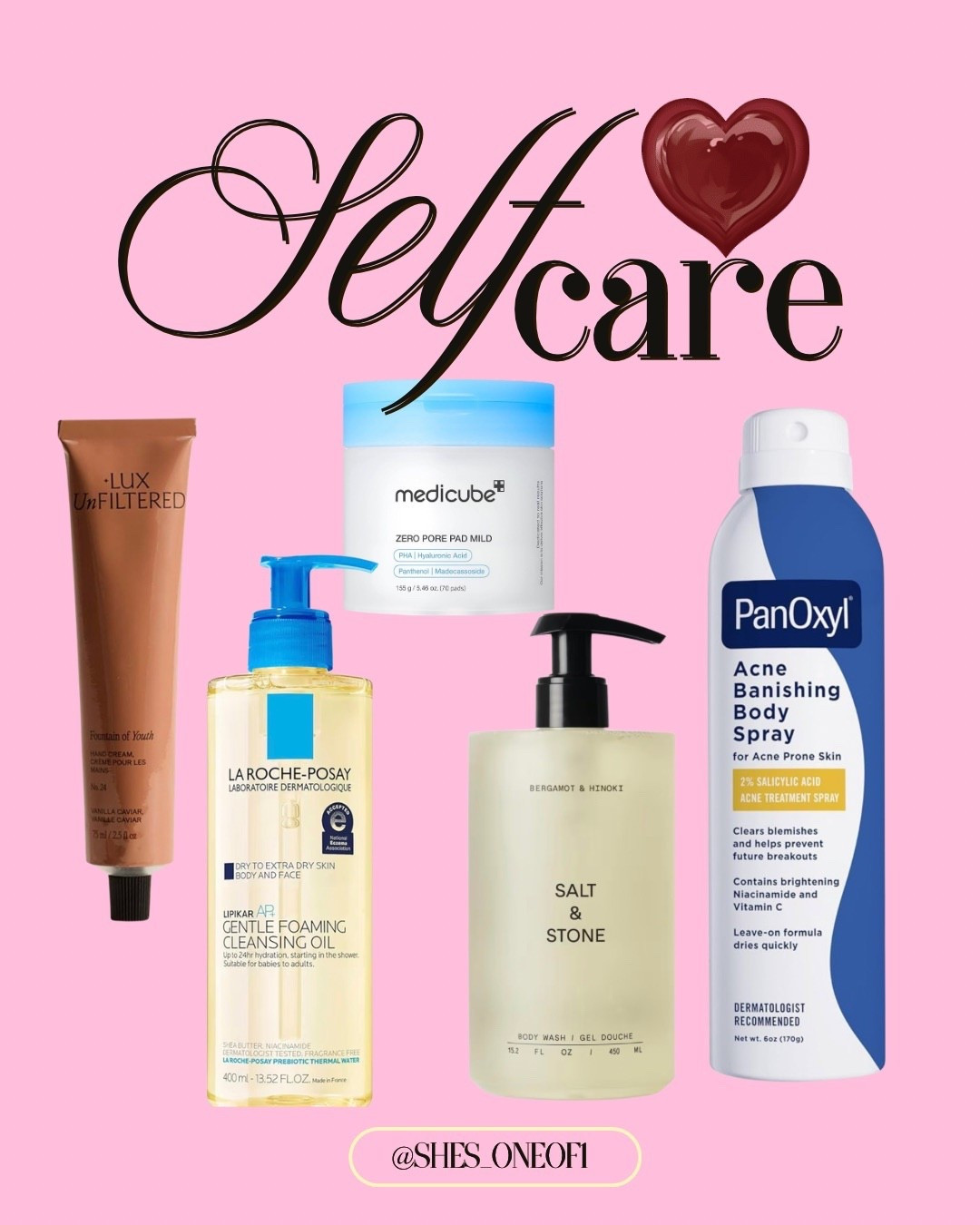 Soft life, but make it intentional ✨

Lately, self-care for me has been about slowing down and pouring back into myself—whether it’s a good skincare routine, fresh breath, or just taking a few quiet moments to reset. These are my everyday go-to self-care essentials that help me feel put together, even on the busiest days.


Everything is linked in my LTK so you can shop what I’m loving and create your own little routine 💆🏽‍♀️💫

self care routine, everyday essentials, glow up routine, feminine hygiene routine, skincare must haves, body care essentials, soft life aesthetic, wellness routine, self love journey, clean girl routine

#selfcare #glowuproutine #wellnessjourney #softlife #ltkcreator

#LTKOver40 #LTKselfcare #LTKMothersDay