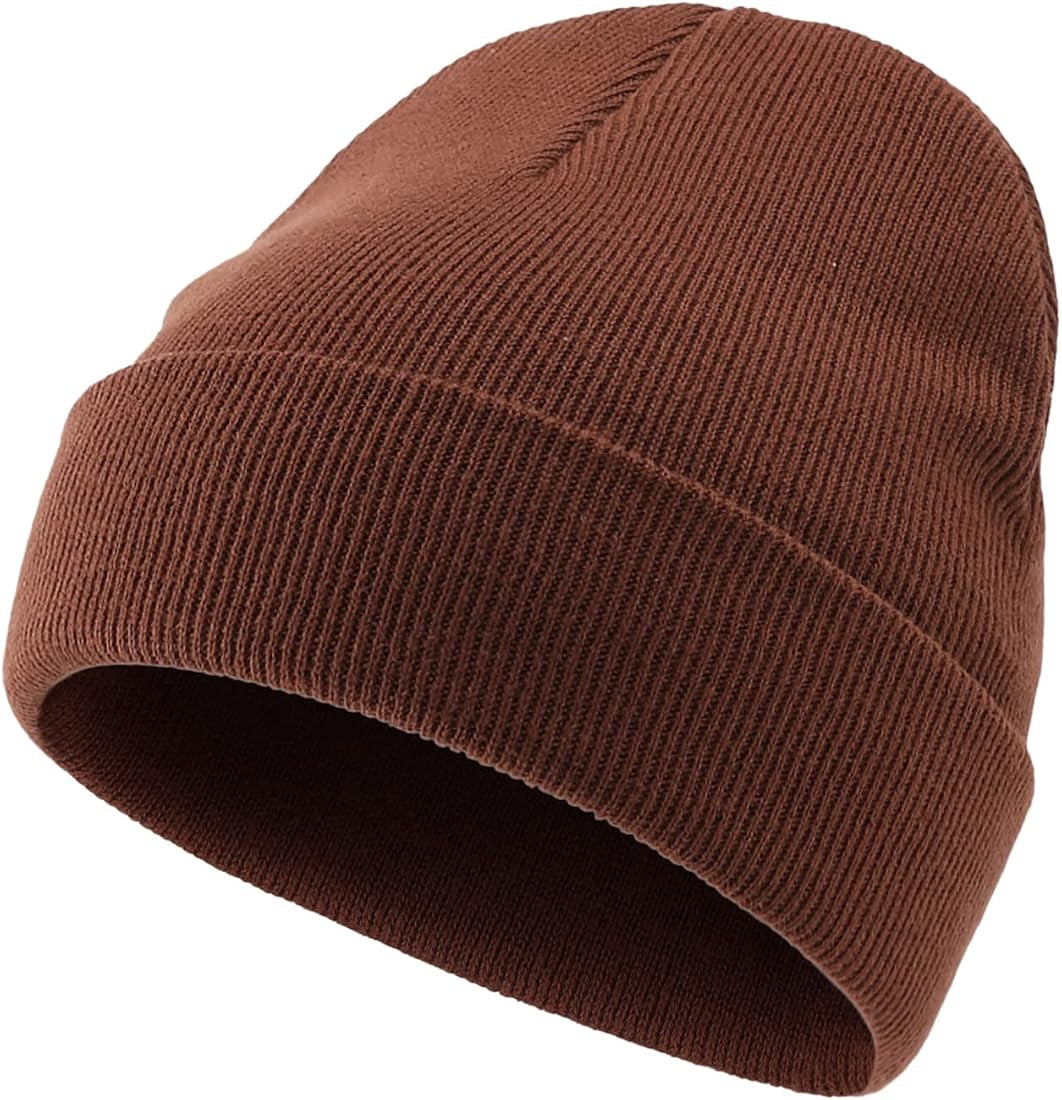 Home Prefer Baby Boys Girls Toddlers Beanie Cotton Knit Beanie Kids Winter Hat | Amazon (US)