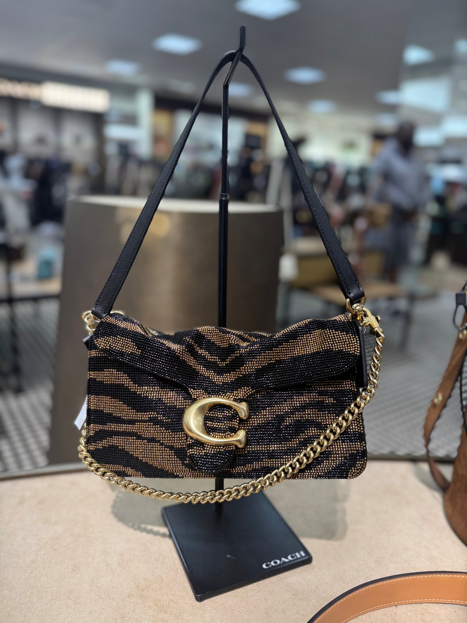 The classic Coach Tabby 26, updated with intricate beaded tiger detailing 🐅✨ Structured, versatile, and designed to stand out 🖤 #Coach #Tabby26

#LTKselfcare #LTKSeasonal #LTKGiftGuide
