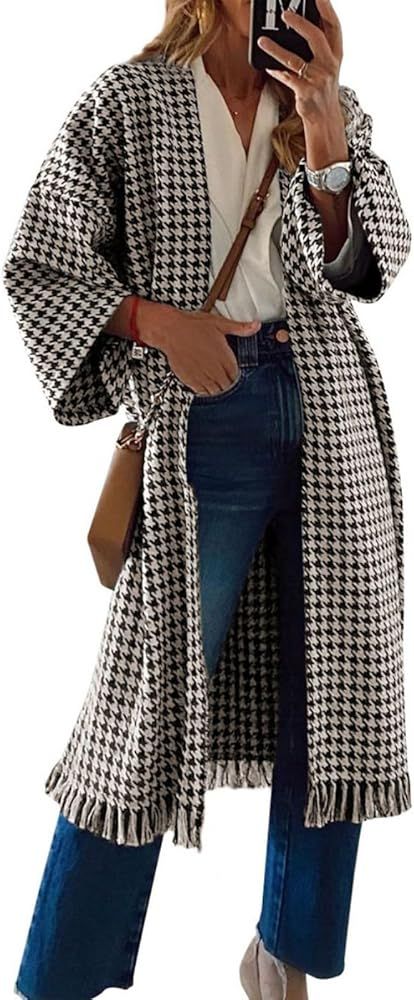 Amazon Fall Houndstooth Coat | Amazon (US)