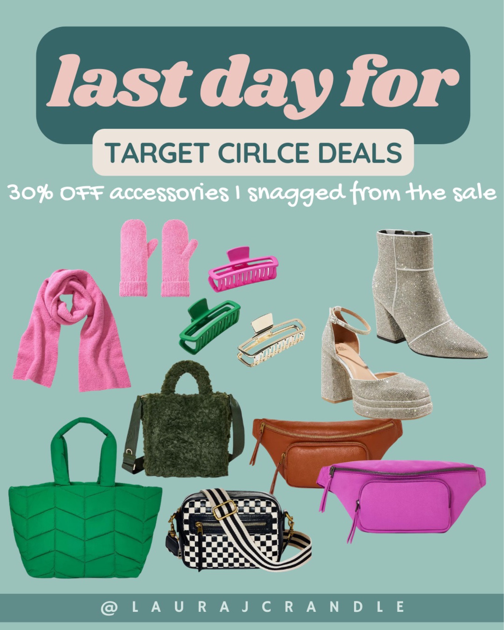 Last day to save 30% off accessories & shoes at Target!



Women’s Fashion | Fall Fashion | Mom Style

#LTKstyletip #LTKsalealert #LTKfindsunder50