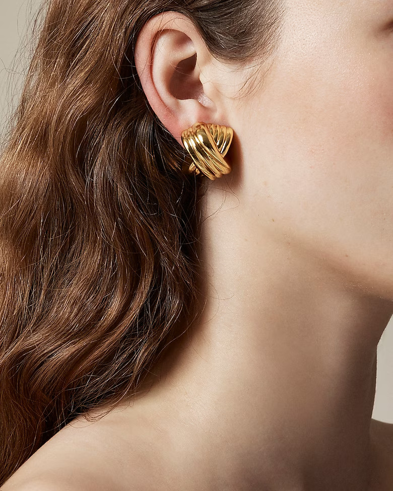 Crisscross stud earrings | J. Crew US