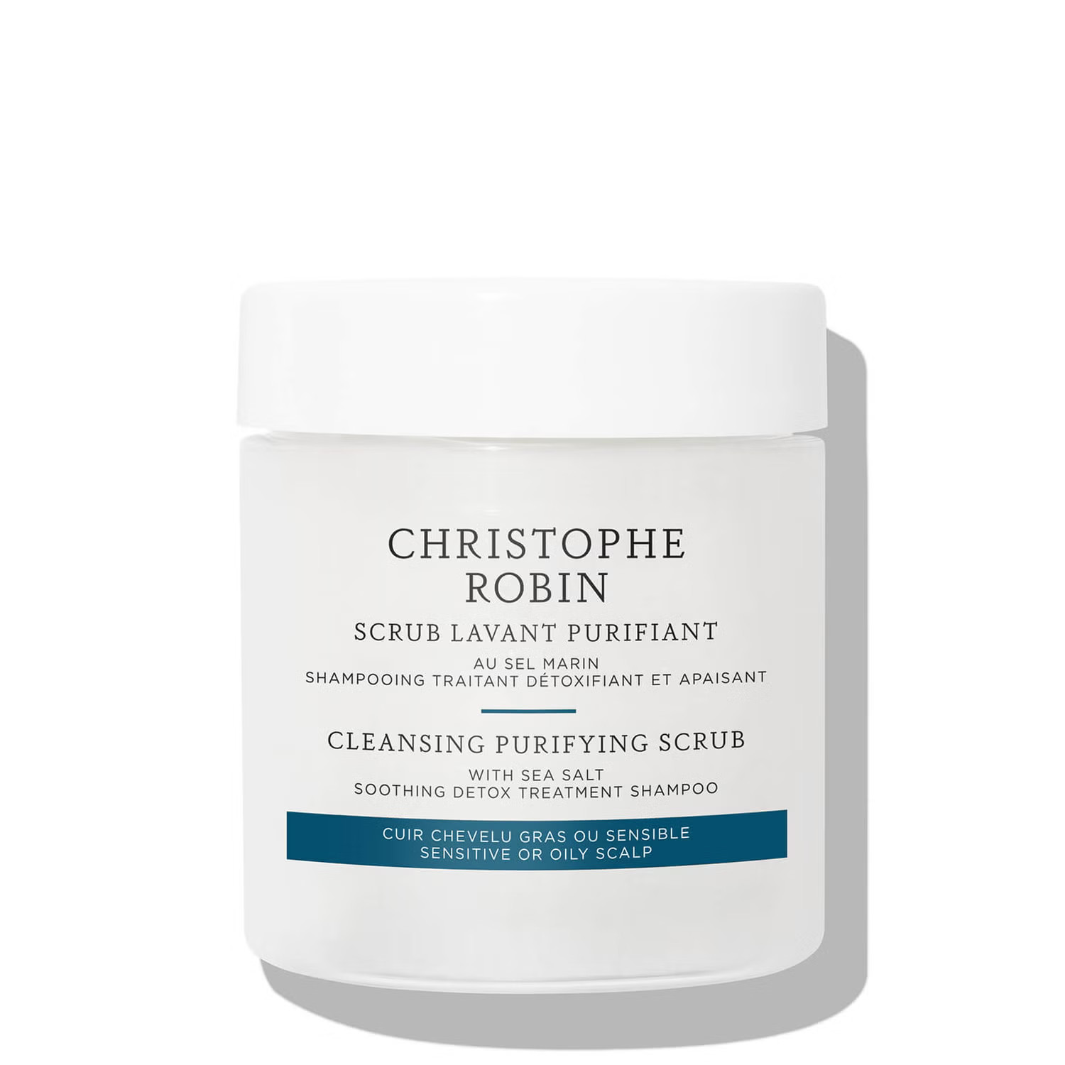 Cleansing Purifying Scrub with Sea Salt 75ml | Christophe Robin UK