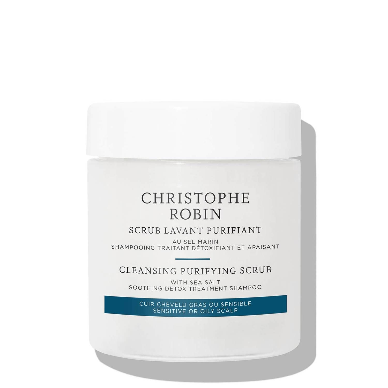 Christophe Robin Cleansing Purifying Scrub with Sea Salt 75ml | Dermstore