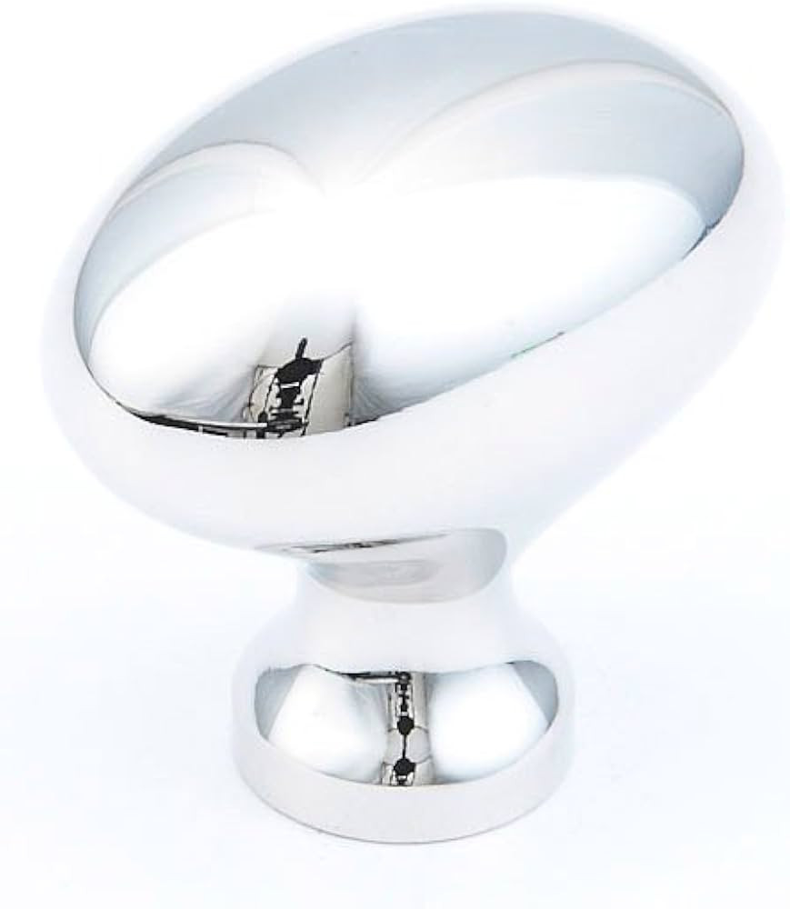 Schaub Traditional Collection 1-3/8 in. (35mm) Oval Knob, Polished Nickel - 719-PN | Amazon (US)