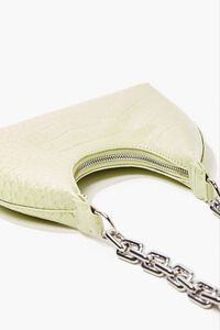 Faux Croc Leather Shoulder Bag | Forever 21 (US)