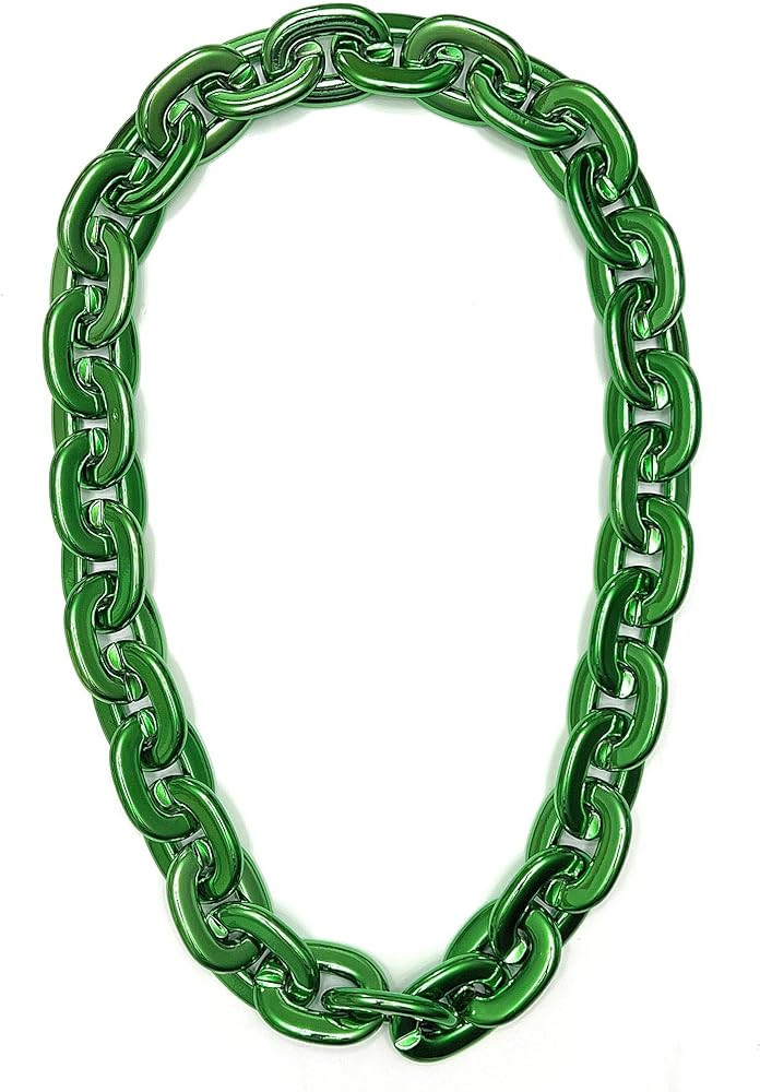 Big Ass Chains - 32 inch Necklace - For Sports & Football Fans and Halloween & Rapper Costumes | Amazon (US)