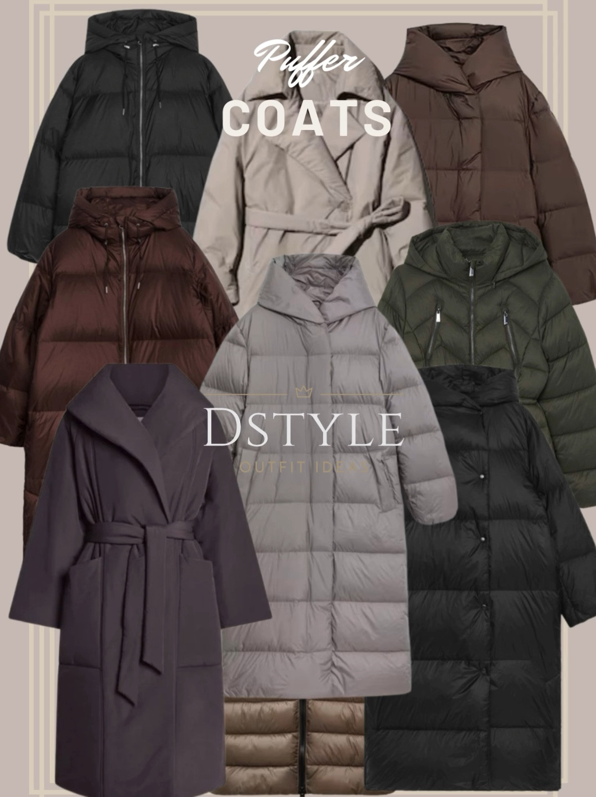 Puffer coats, down coats, puffer jackets, quilted jacket, neutral fashion, city break, athleisure wear, autumn/winter 

#LTKSeasonal #LTKStyleTip
