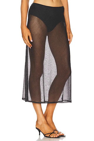 Bella Venice Lily Skirt in Black from Revolve.com | Revolve Clothing (Global)