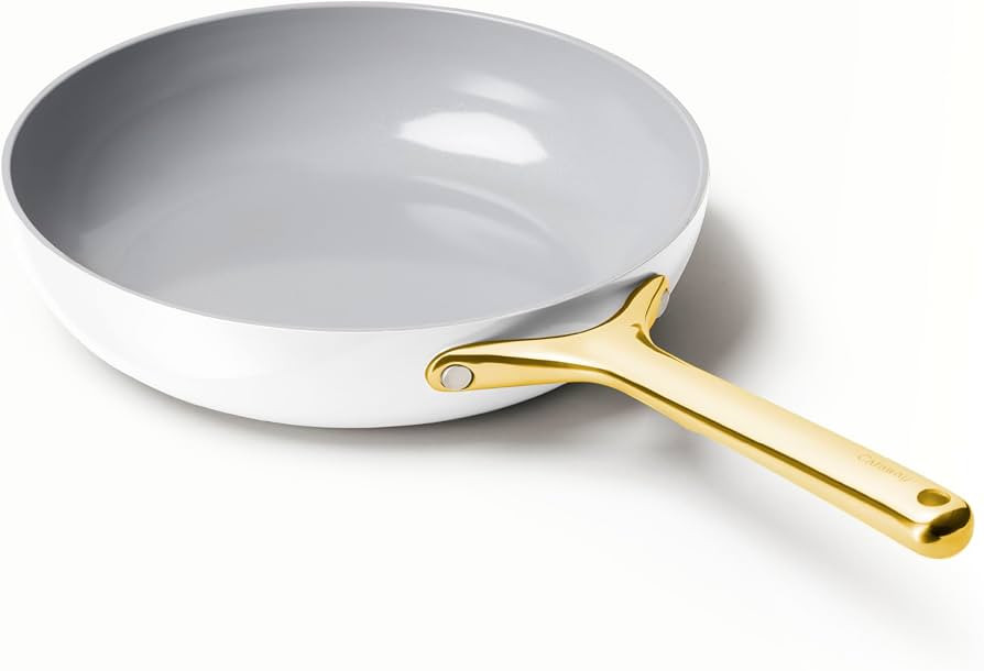 Caraway Nonstick Ceramic Frying Pan (2.7 qt, 10.5") - Non Toxic, PTFE & PFOA Free - Oven Safe & C... | Amazon (US)