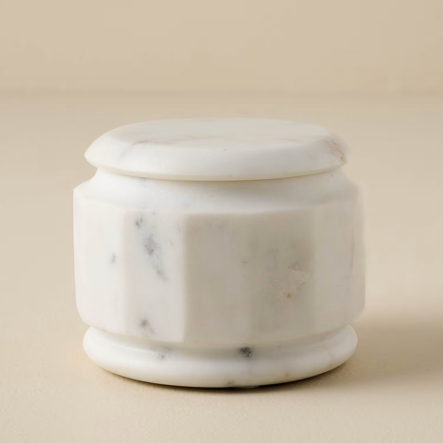 White Marble Canister | Magnolia