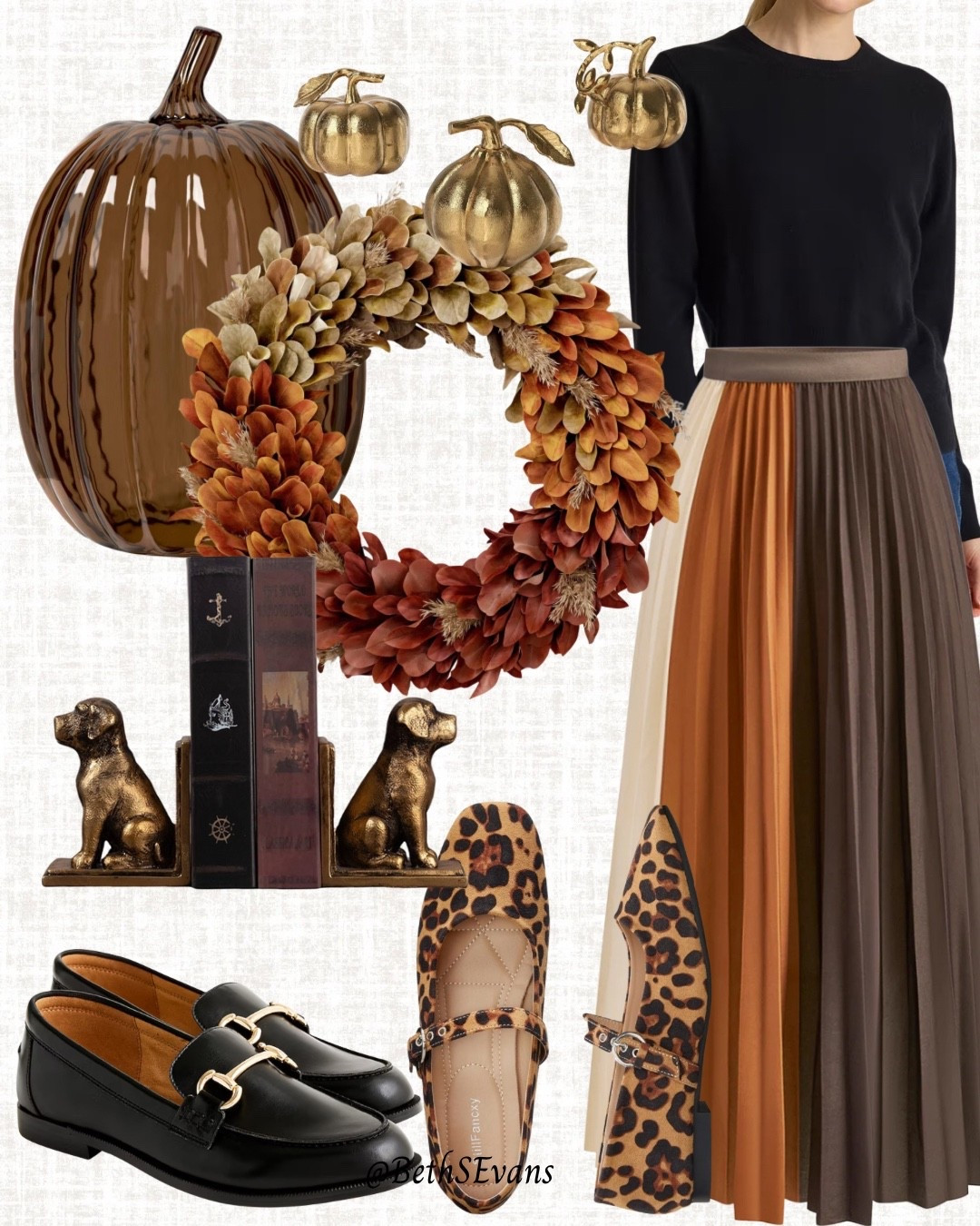 Give me all the warm colors for fall! This skirt is gorgeous and could be worn so many different ways! 

#LTKFindsUnder50 #LTKWorkwear #LTKHome