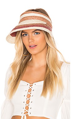 Hat Attack Sunset Visor in Stripe from Revolve.com | Revolve Clothing (Global)