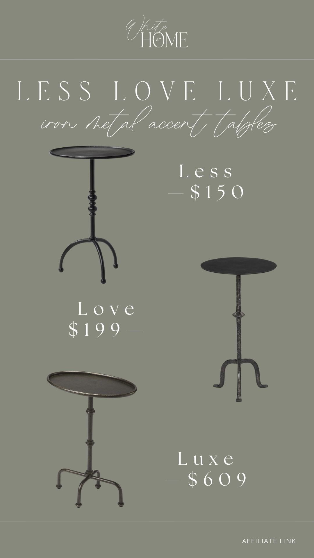 I love the texture and contrast an iron metal table can add to a space, especially when paired with an accent chair! The prettiest styles at all price points!

#LTKHome