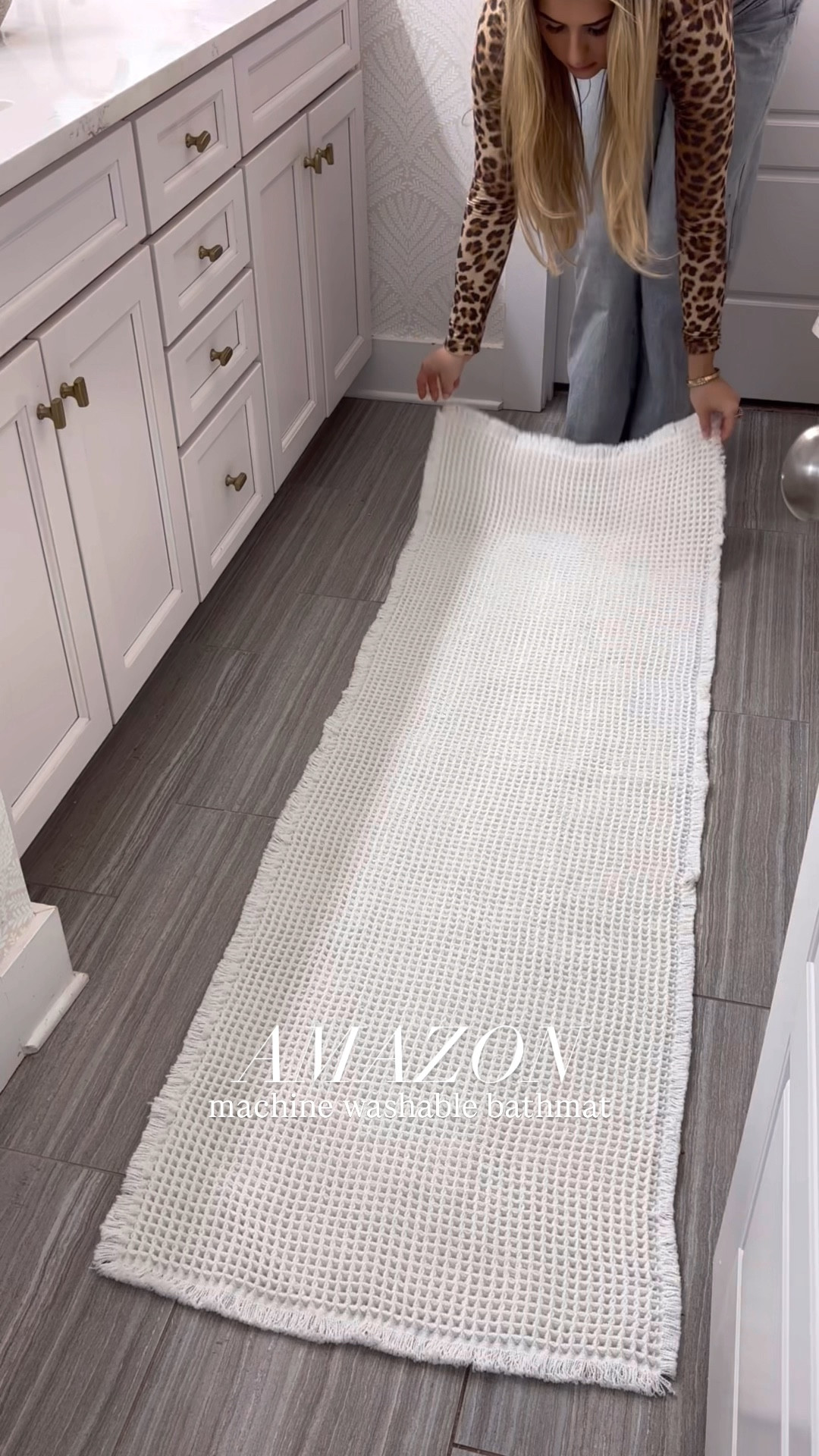 Amazon bath runner on sale! 🤍🛁

#LTKWatchNow #LTKSaleAlert #LTKHome