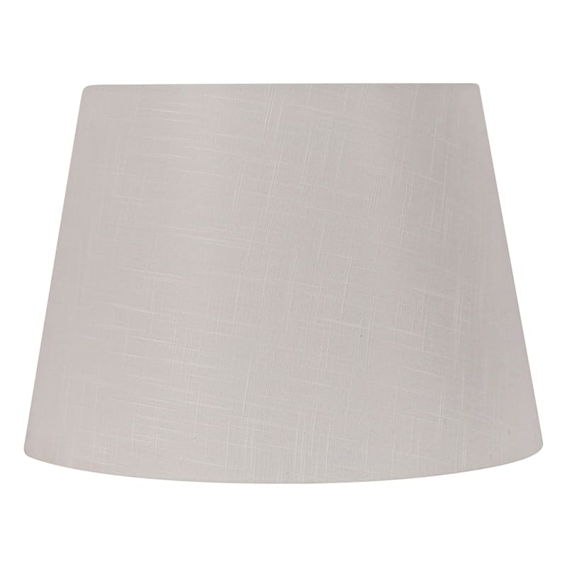 Off-White Tapered Drum Shade 13x17x12 | At Home