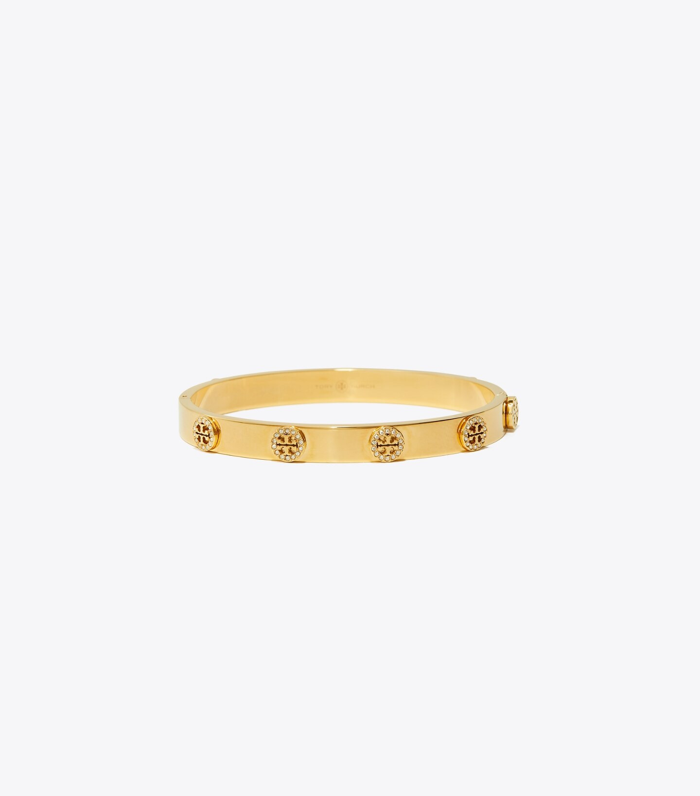 MILLER STUD PAVÉ HINGE BRACELET | Tory Burch (US)