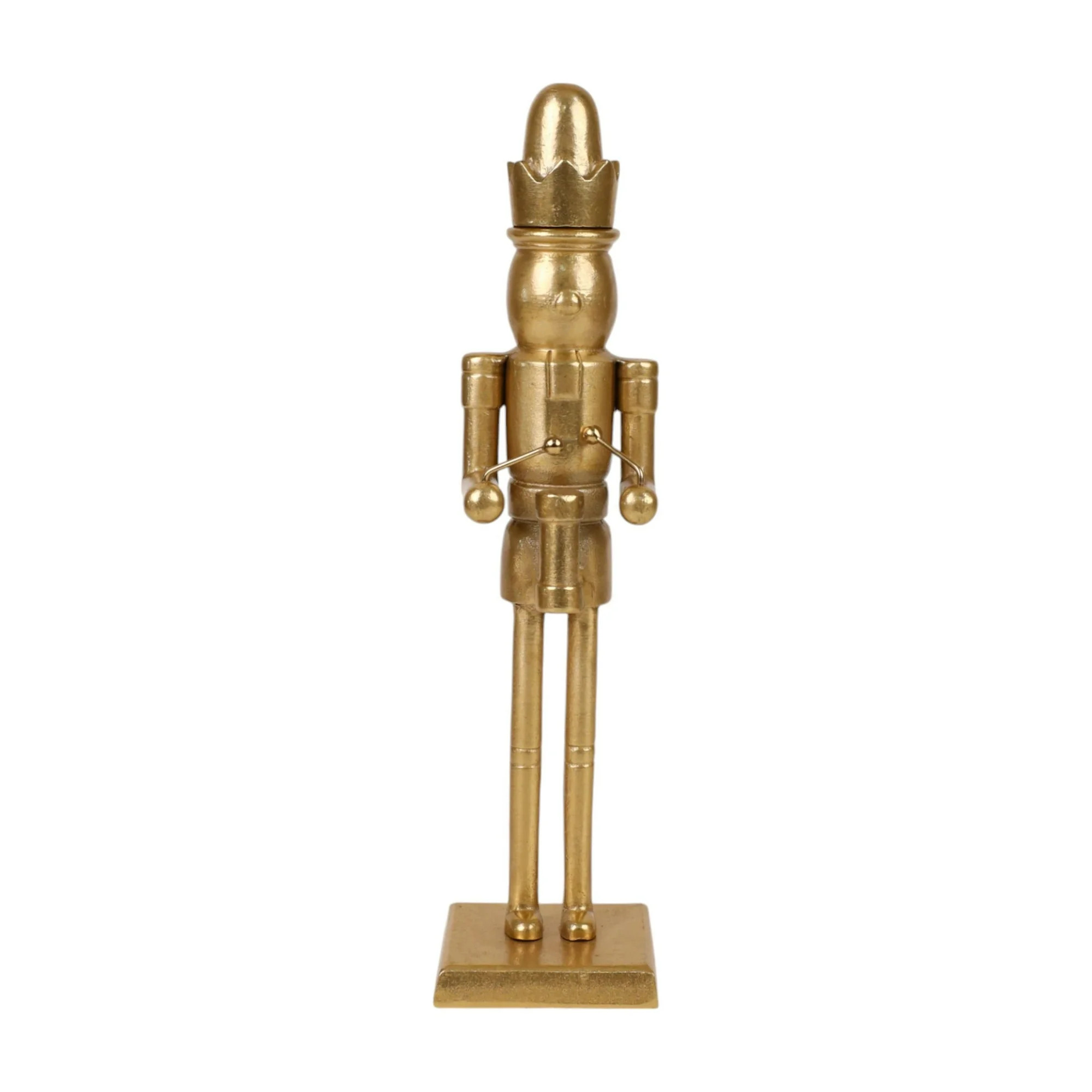 Decorative Christmas Drummer Nutcracker, Gold, 14.3", by Holiday Time | Walmart (US)