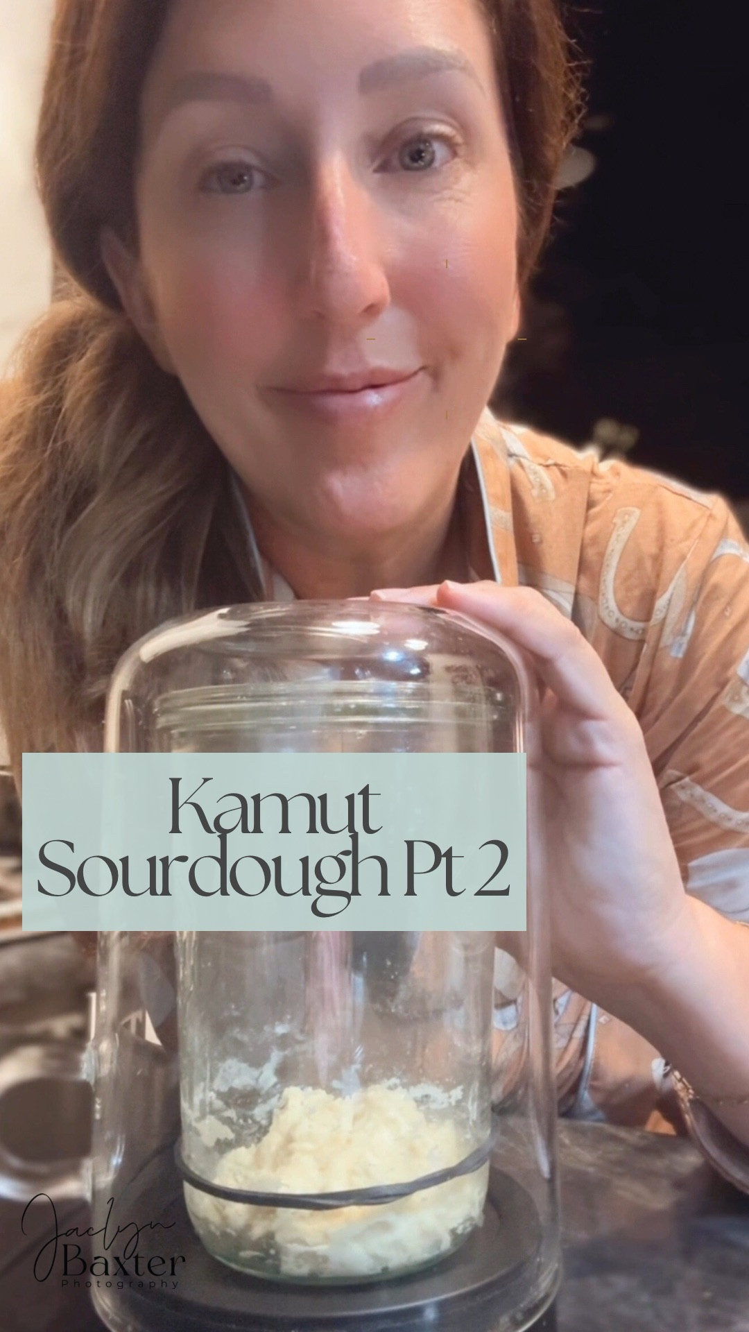 Day 2 with my Kamut Sourdough Starter!

Should have fed her after 12 hours but I was in bed so we went over- that’s okay! This will be our new routine- take 1 tsp of starter, 1/4 cup water, 1/4 cup of kamut flour every 24 hours. Keep doing this until she doubles in size and then she’s ready to bake with!



#LTKFamily #LTKHome #LTKOver40