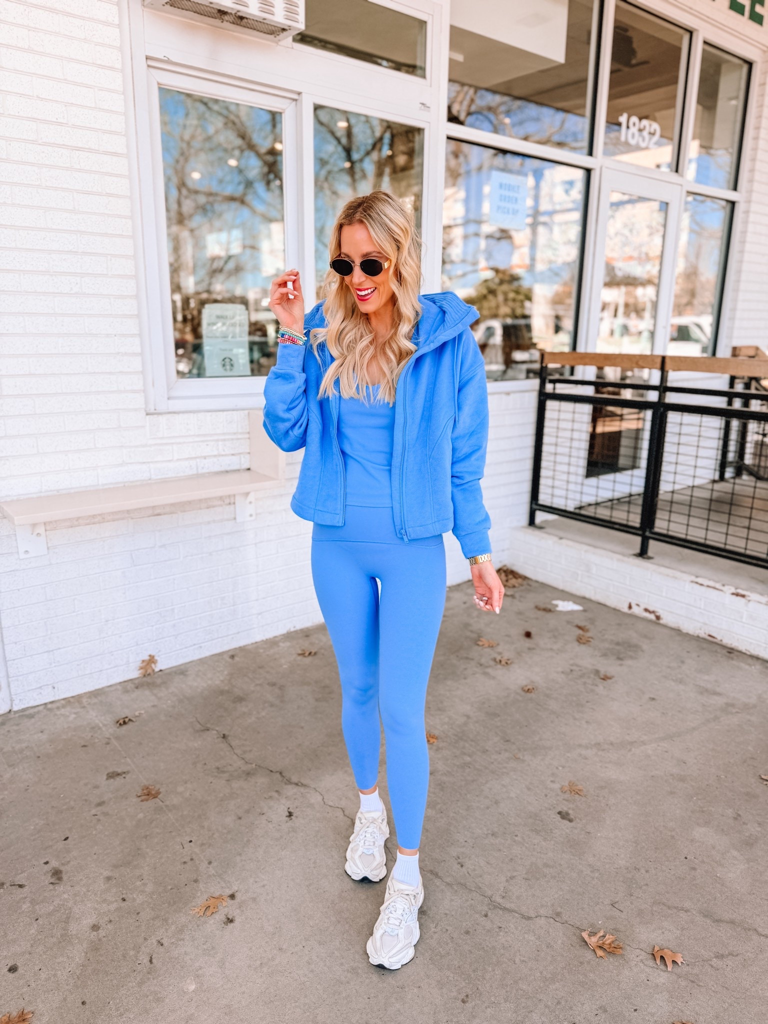 Loving this color 😍.

Spanx | Spanx leggings | Hooded Jacket | Athletic wear | Athletic outfit  

#LTKfitnessgoals #LTKActive