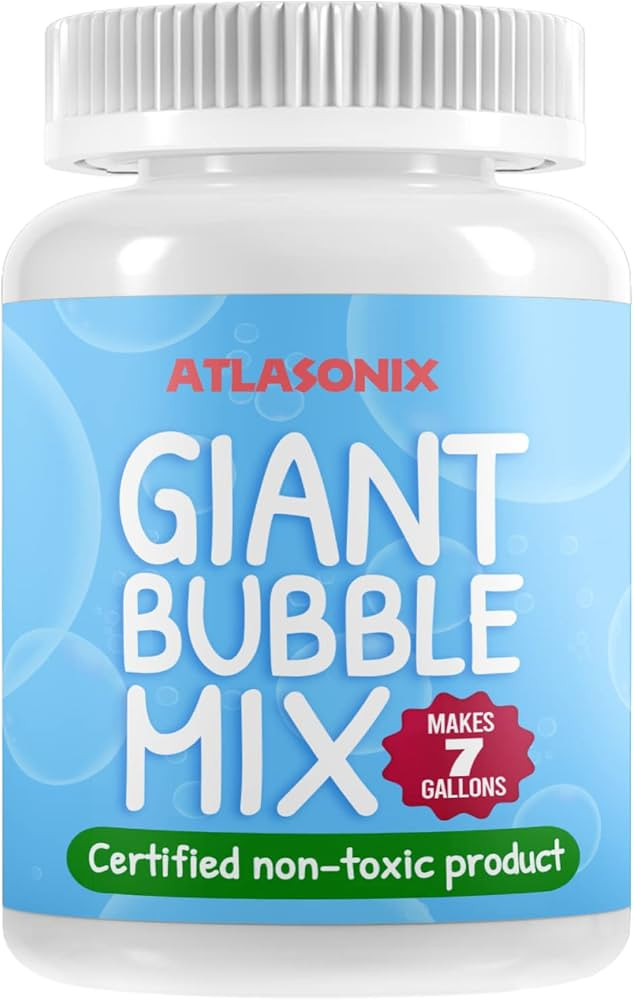 Atlasonix Giant Bubble Solution 7 Gallons - Bubble Refill, Giant Bubble Mix for Big Bubble Soluti... | Amazon (US)