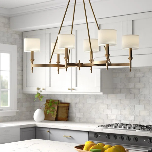 Devona 6 - Light Dimmable Classic / Traditional Chandelier | Wayfair North America