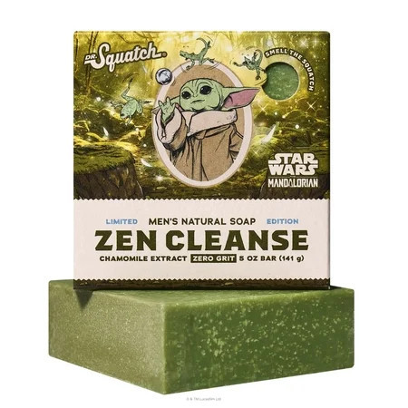 Dr. Squatch Mens Bar Soap, Natural Bar Soap for Men, Zen Cleanse, 5 Oz | Walmart (US)