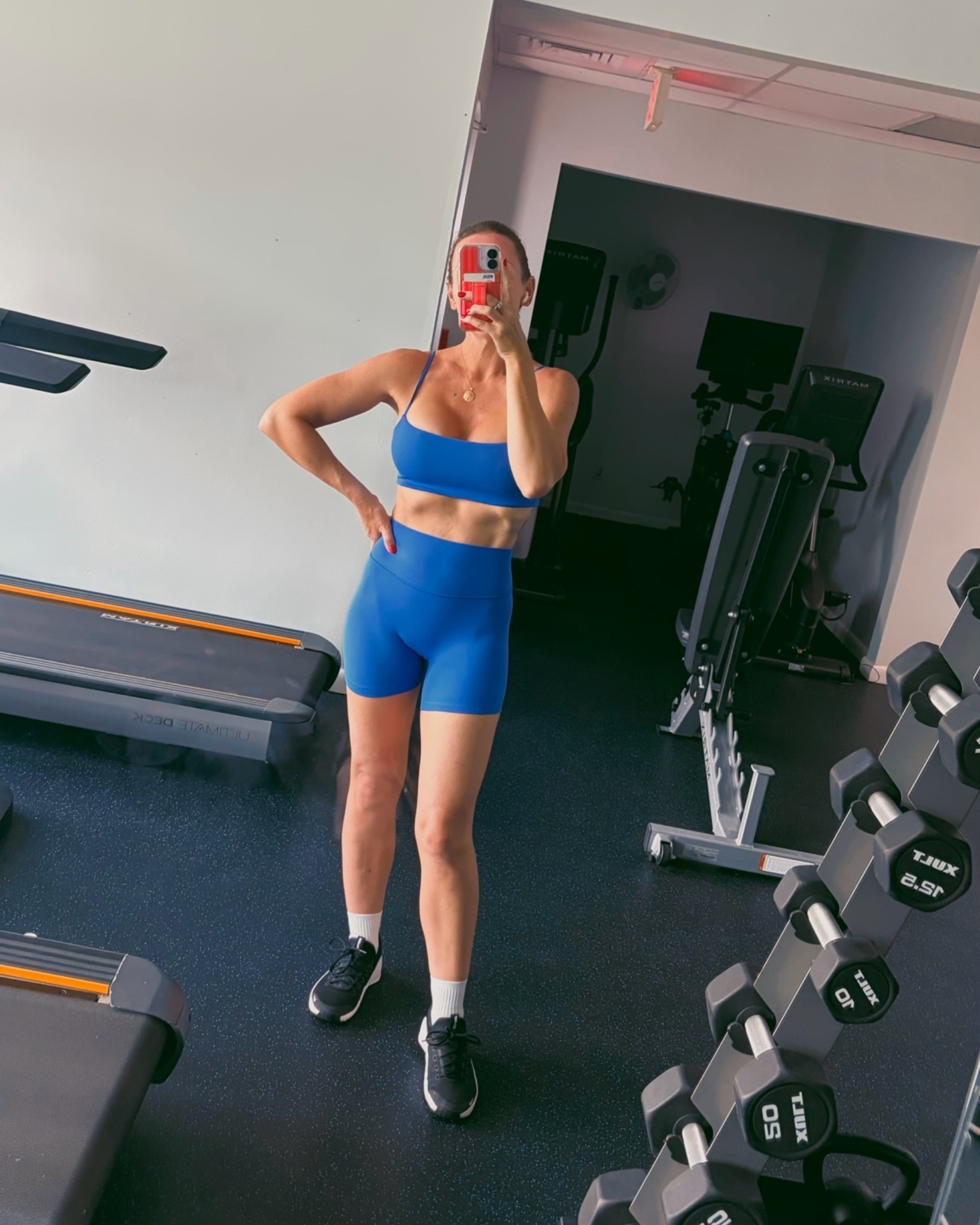 Love this gym fit!
Wearing medium sports bra and small bike shorts 🫶🏼

#LTKootd #LTKfitnessgoals #LTKActive