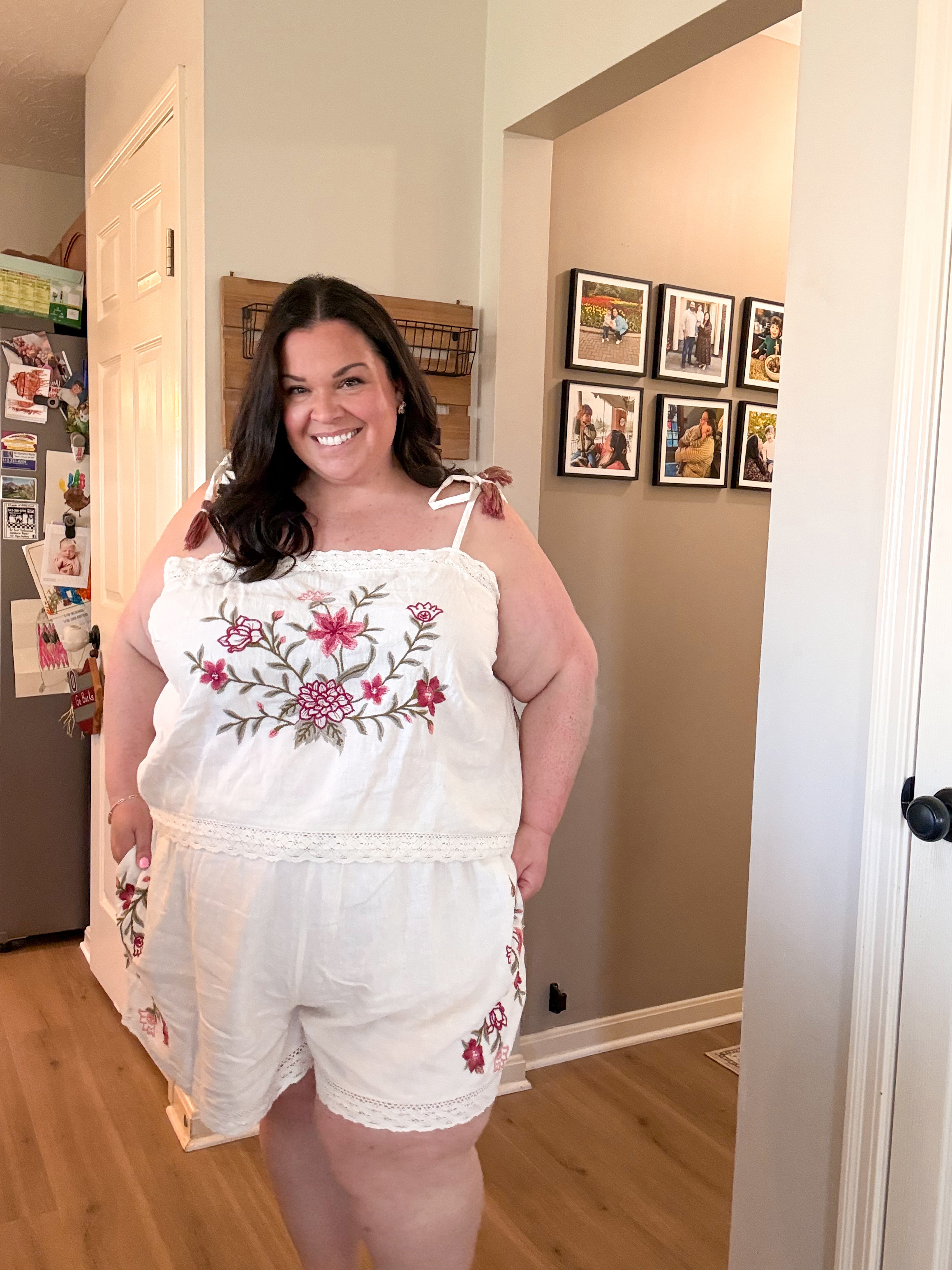 This set is giving boutique vibes without the boutique price! 🤍🌸

The embroidery detail is SO good + perfect for warm days. Wear it together or mix & match for even more outfits !🙌🏼

Spring, summer, plus size fashion, @Target 

#LTKPlusSize #LTKSeasonal #LTKootd