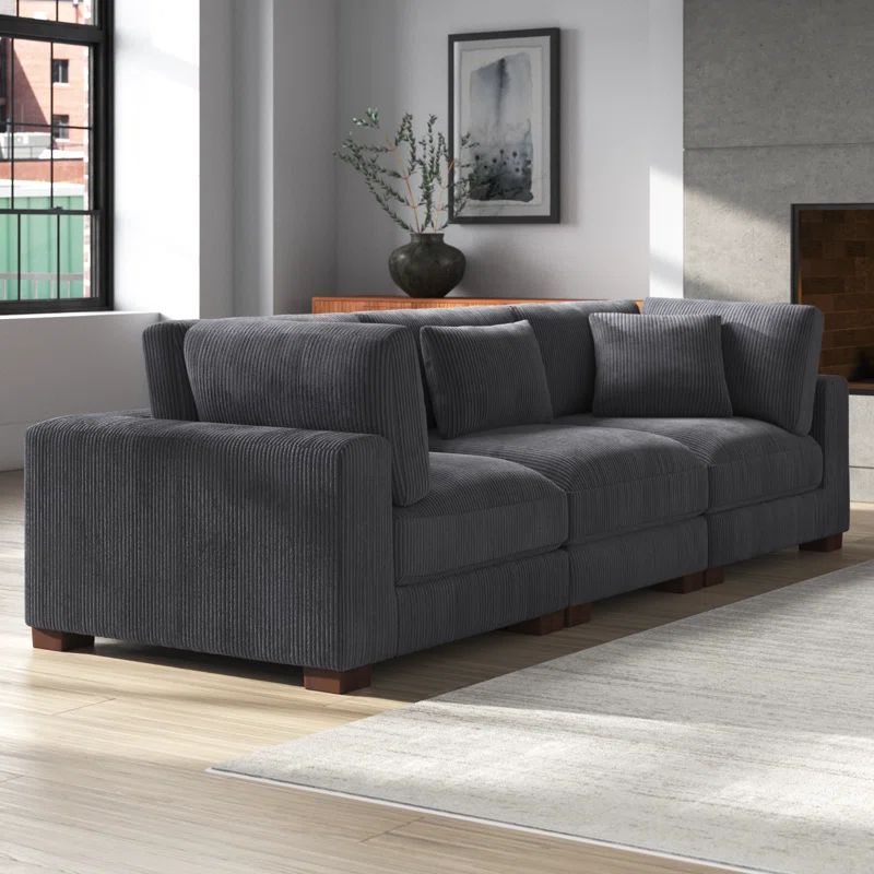 Assuntino 112'' Upholstered Sofa | Wayfair North America